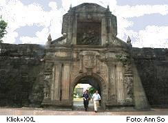Fort Santiago in Intramuros, Manila Philippines