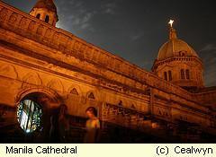 Manila Kathedrale, Intramuros Manila Philippines