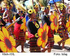 Festumzug Baguio Blumenfest, Festumzug in Baguio