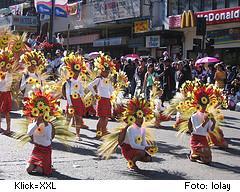 Blumenfest, Baguio Festumzug Blumenfest in Baguio