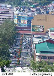 Harrison-Road Harrison-Road in Baguio, Philippinen