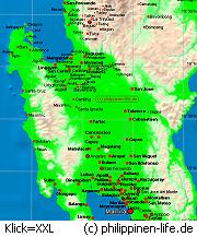 Karte Luzon-Mitte, Philippinen Karte Luzon-Mitte, Philippinen