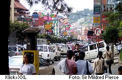 Session-Road Session-Road in Baguio, Philippinen