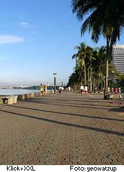 Roxas Boulevard, Uferpromenade in Manila Philippinen