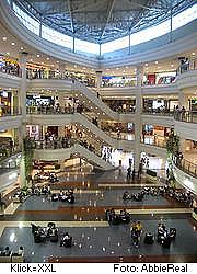 Shopping-Center in Makati, Manila Philippinen