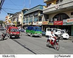 Strasse in Cotabato Mindanao Philippinen