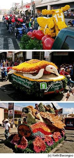 Umzug Kadayawan Festival Davao Philippinen