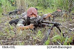 Guerilla Kämpfer Mindanao Philippinen