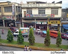 Strasse in Pagadian Zamboange del Sur Mindanao Philippinen