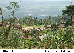 Mangyans Dorf auf Mindoro Philippinen