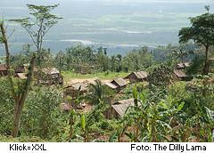 Siedlung Naturvolk Mangyans, Mindoro Philippinen Mangyans Dorf auf Mindoro Philippinen