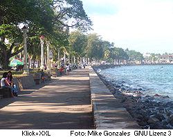 Rizal Boulevard, Strandpromenada Dumaguete Negros