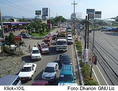 Rush Hour in Iloilo City auf Panay