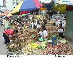 Markt in Ormoc Leyte